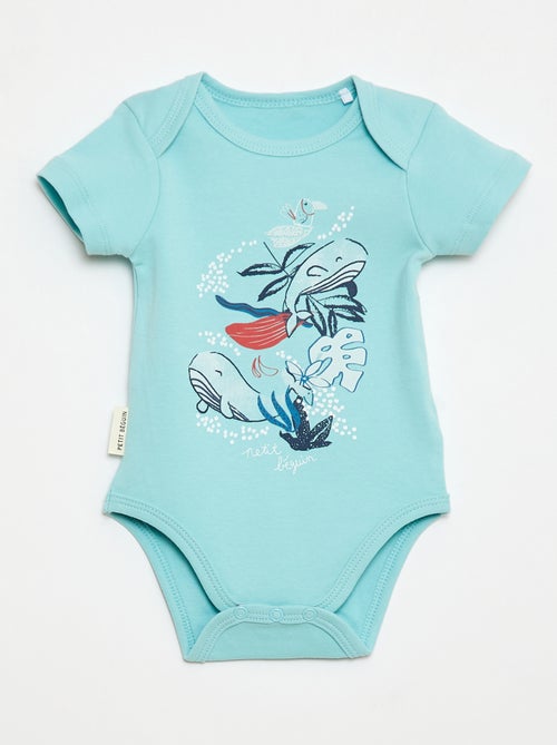 Set van 2 rompers 'Petit Béguin' - Kiabi