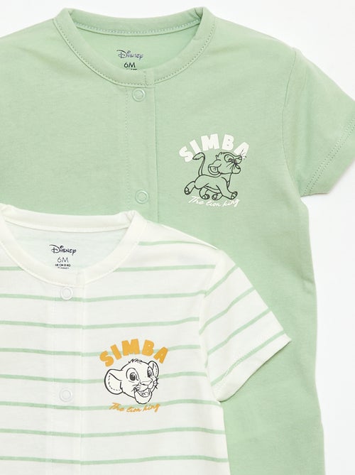 Set van 2 rompertjes 'Simba' 'Disney' - Kiabi
