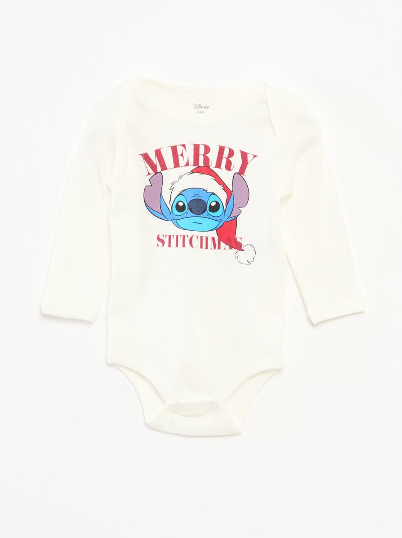 Set van 2 rompertjes 'Stitch' 'Disney' Rood - Kiabi