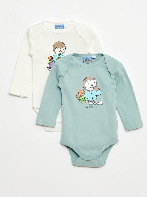 Set van 2 rompertjes 'Tchoupi' - Kiabi