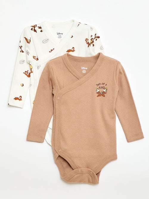 Set van 2 rompertjes 'Tic Tac' - Kiabi