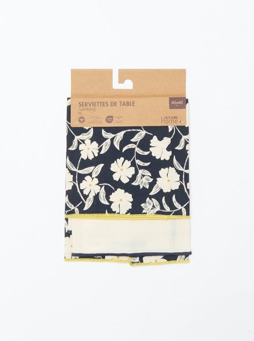 Set van 2 servetten (40x40 cm) - Kiabi Home - Kiabi