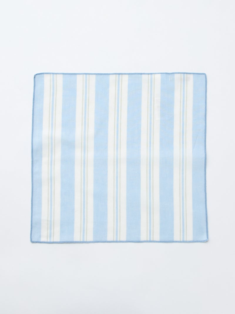 Set van 2 servetten Blauw - Kiabi