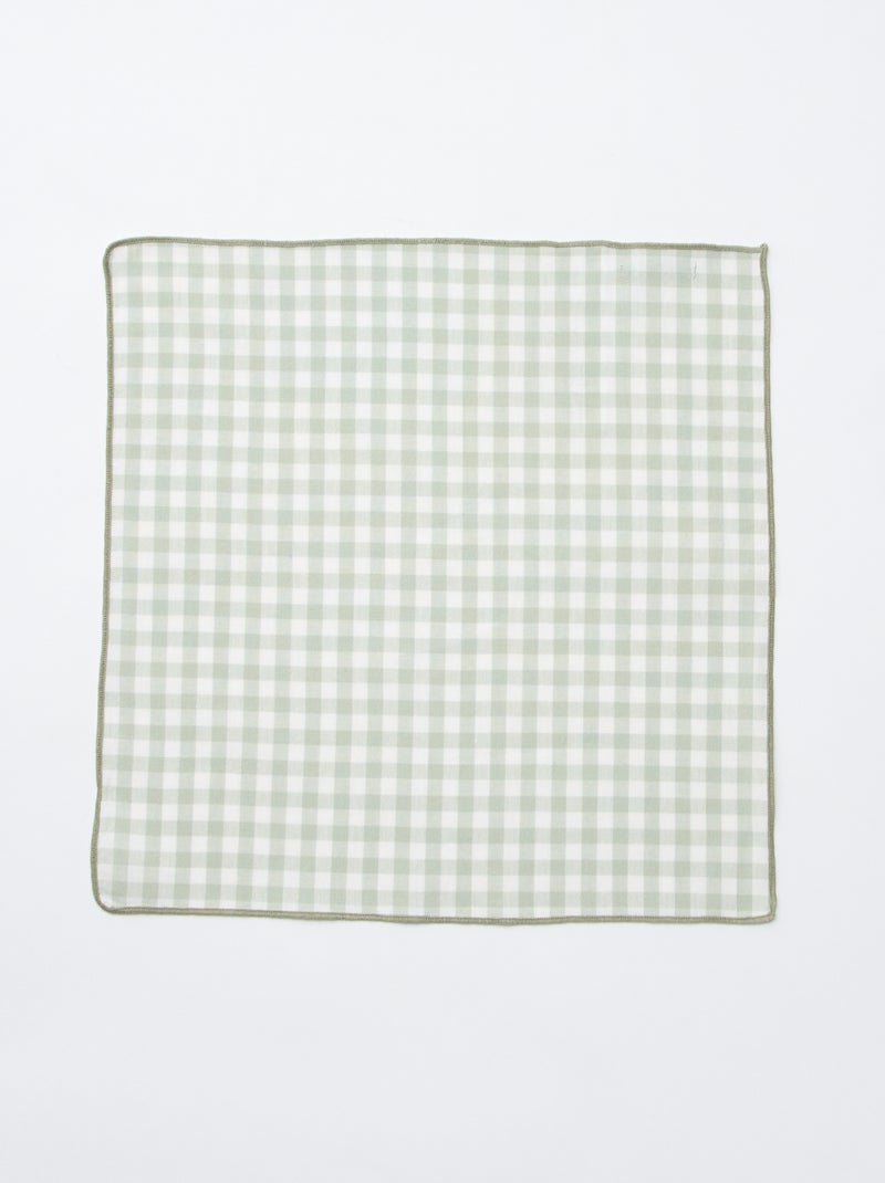 Set van 2 servetten Groen - Kiabi