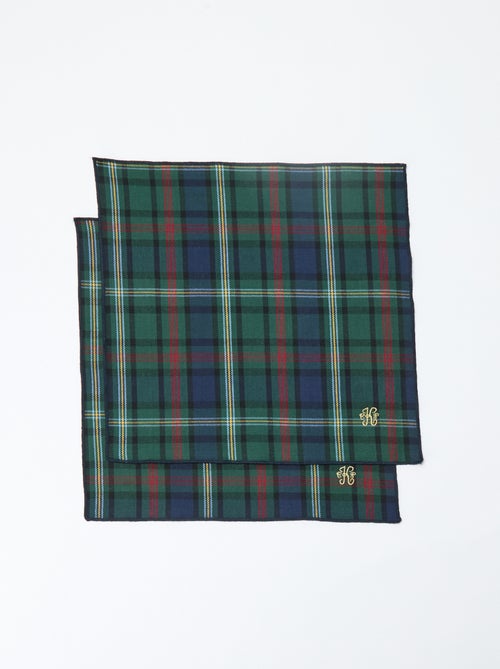 Set van 2 servetten 'Kiabi & Catherine Painvin' - Kiabi