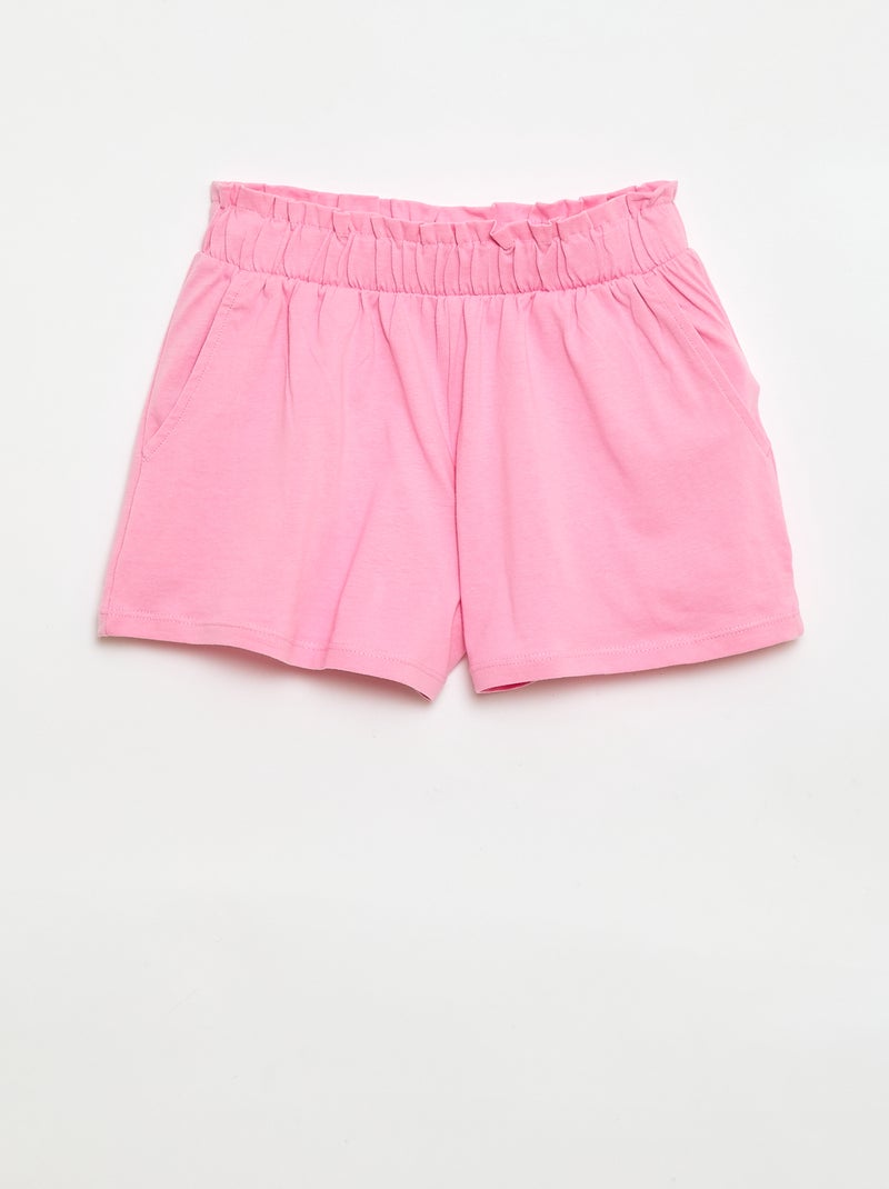 Set van 2 shorts met elastische taille Blauw - Kiabi
