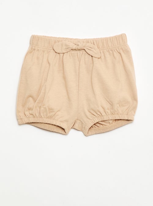 Set van 2 shorts met fantasie strikjes - Kiabi