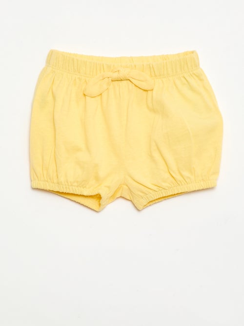Set van 2 shorts met fantasie strikjes - Kiabi