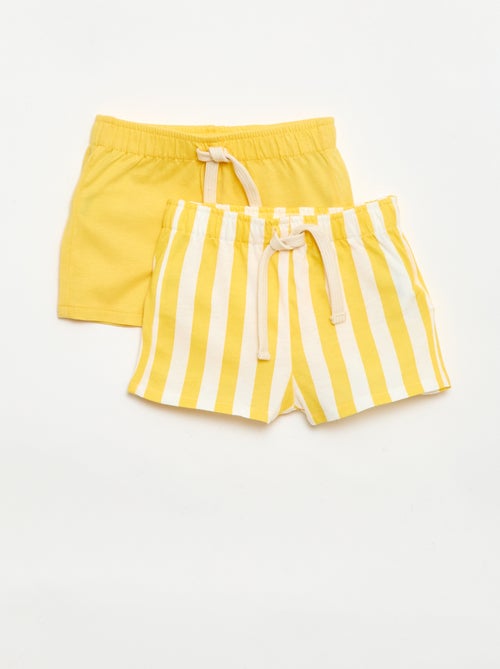 Set van 2 shorts van jersey - Kiabi