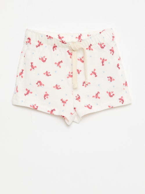 Set van 2 shorts van jersey - Kiabi