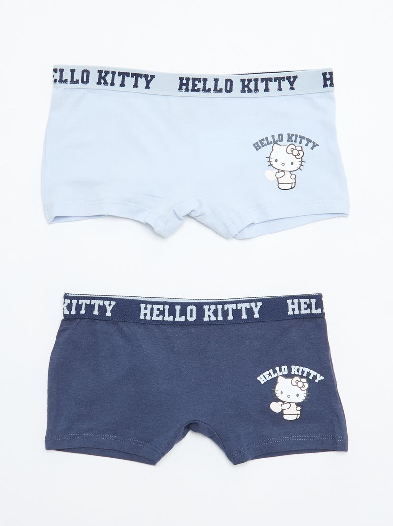Set van 2 shorty's 'Hello Kitty' Blauw - Kiabi