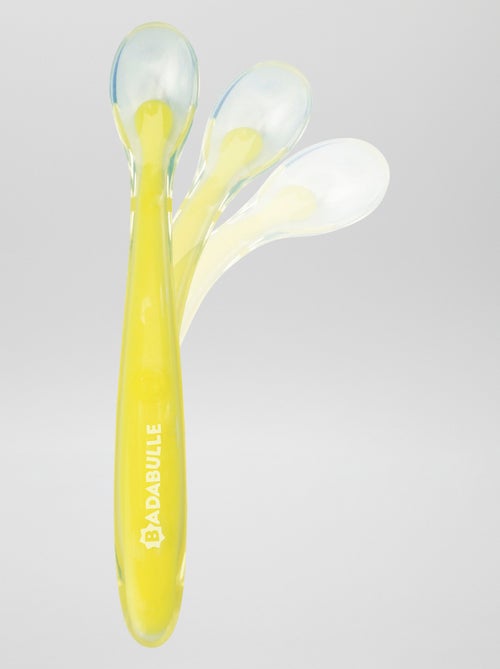 Set van 2 siliconen lepeltjes 'Badabulle' - Kiabi