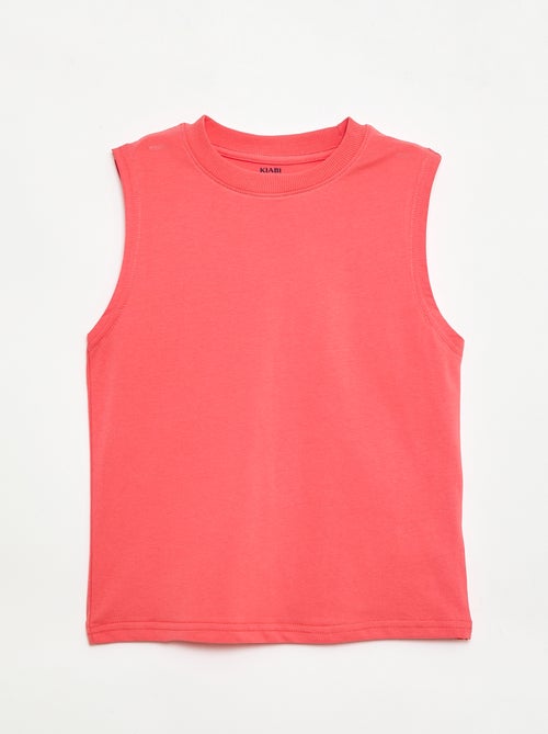 Set van 2 singlets met ronde hals - Kiabi