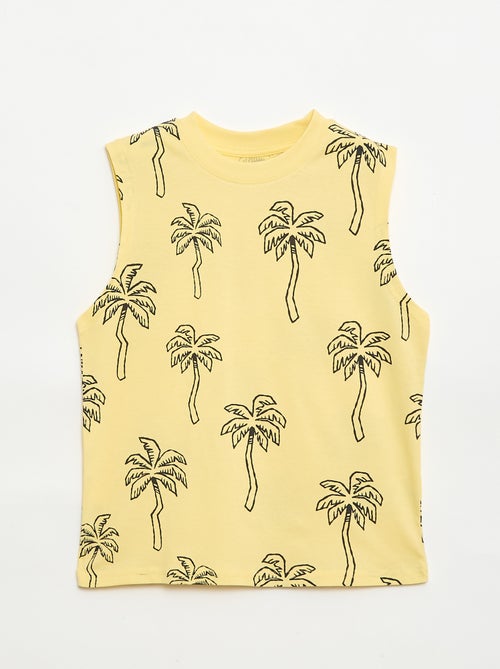 Set van 2 singlets met ronde hals - Kiabi