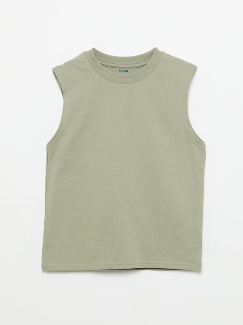 Set van 2 singlets met ronde hals - Kiabi