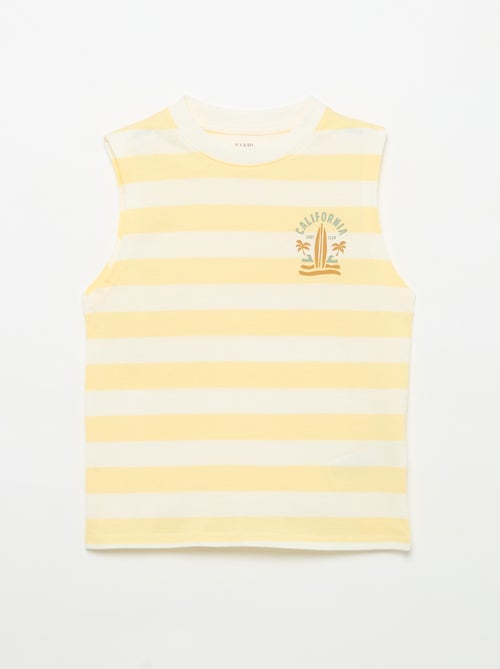 Set van 2 singlets met ronde hals - Kiabi