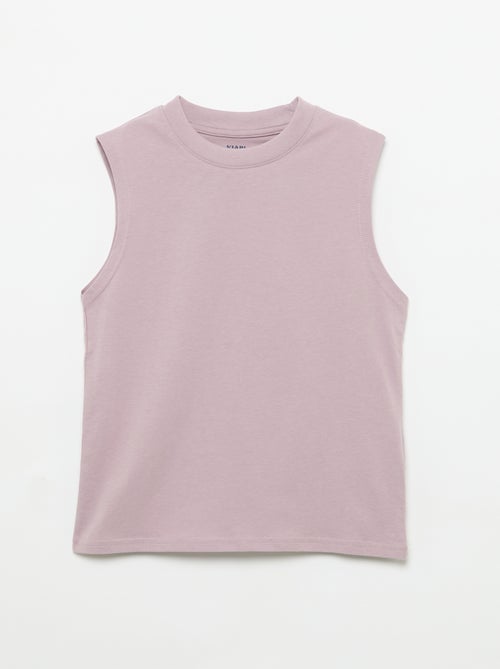 Set van 2 singlets met ronde hals - Kiabi