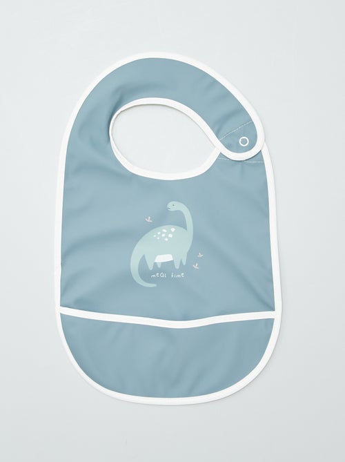Set van 2 slabbetjes met opvangbakje 'Baby Calin' - Kiabi