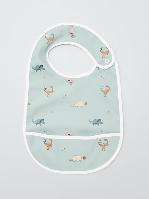 Set van 2 slabbetjes met opvangbakje 'Baby Calin' - Kiabi