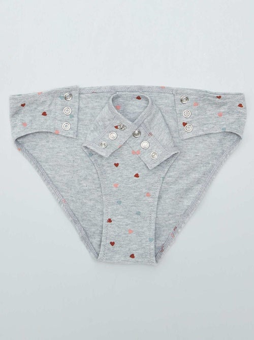 Set van 2 slips - gemakkelijk aan te trekken collectie - Kiabi