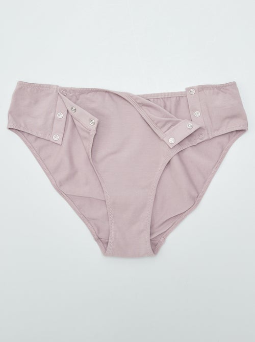 Set van 2 slips van jersey - gemakkelijk aan te trekken collectie - Kiabi