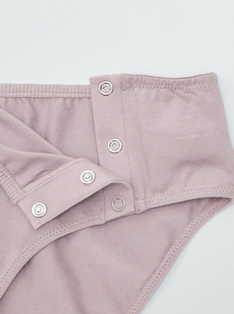Set van 2 slips van jersey - gemakkelijk aan te trekken collectie GROEN - Kiabi