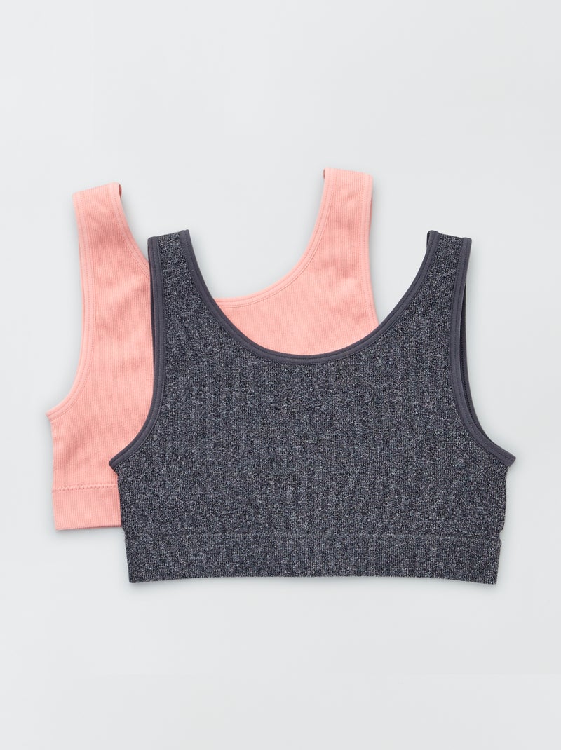Set van 2 sportbeha's ROSE - Kiabi