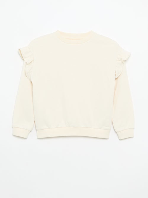 Set van 2 sweaters met ruches op de schouders - Kiabi