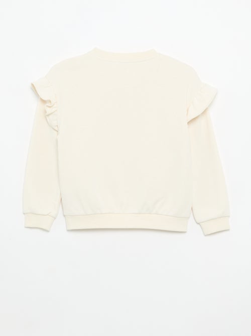 Set van 2 sweaters met ruches op de schouders - Kiabi