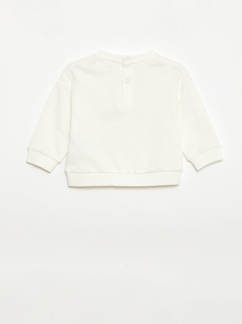 Set van 2 sweaters van lichte molton (French Terry) - 2 stuks - Kiabi