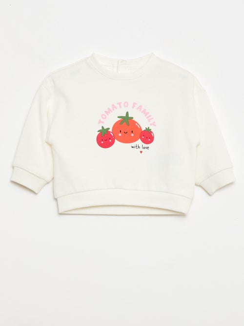 Set van 2 sweaters van lichte molton (French Terry) - 2 stuks - Kiabi