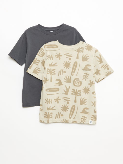 Set van 2 T-shirts - Kiabi
