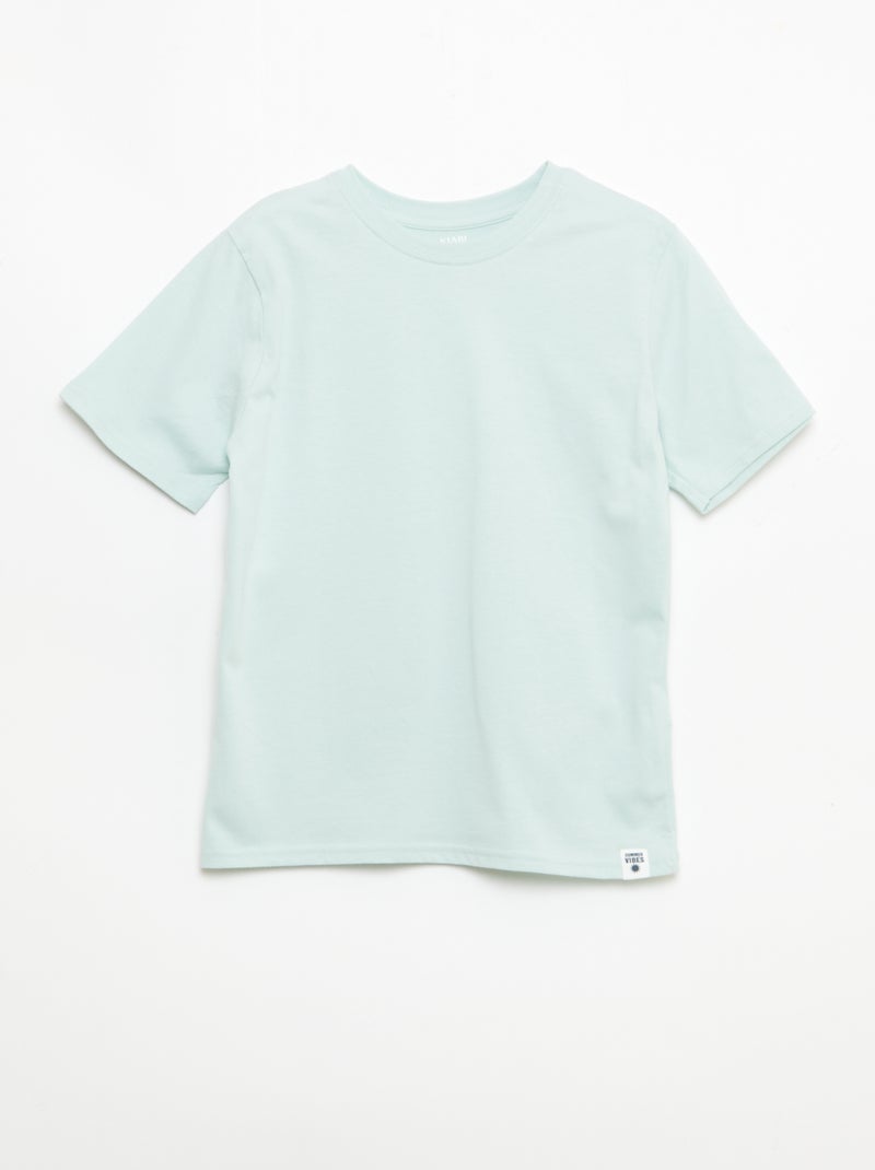 Set van 2 T-shirts Blauw - Kiabi