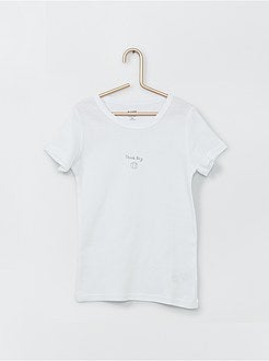 Set van 2 T-shirts 'Ecodesign' - Kiabi