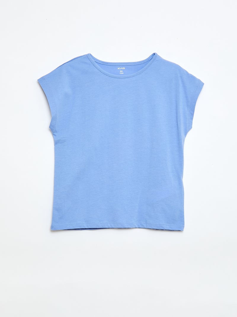 Set van 2 T-shirts met korte mouwen - 2 stuks Geel - Kiabi