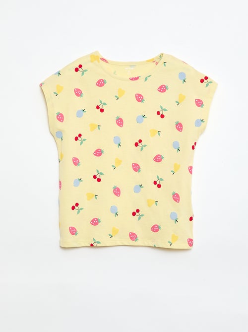 Set van 2 T-shirts met korte mouwen - 2 stuks - Kiabi