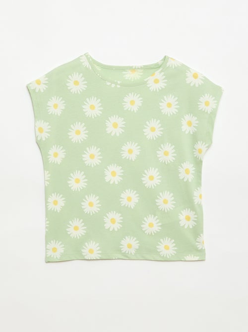 Set van 2 T-shirts met korte mouwen - 2 stuks - Kiabi