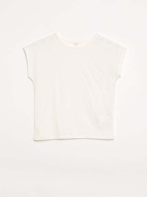 Set van 2 T-shirts met korte mouwen - 2 stuks - Kiabi