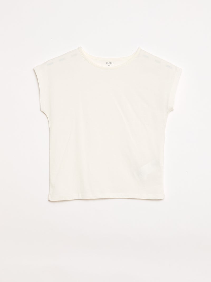 Set van 2 T-shirts met korte mouwen - 2 stuks Rose - Kiabi