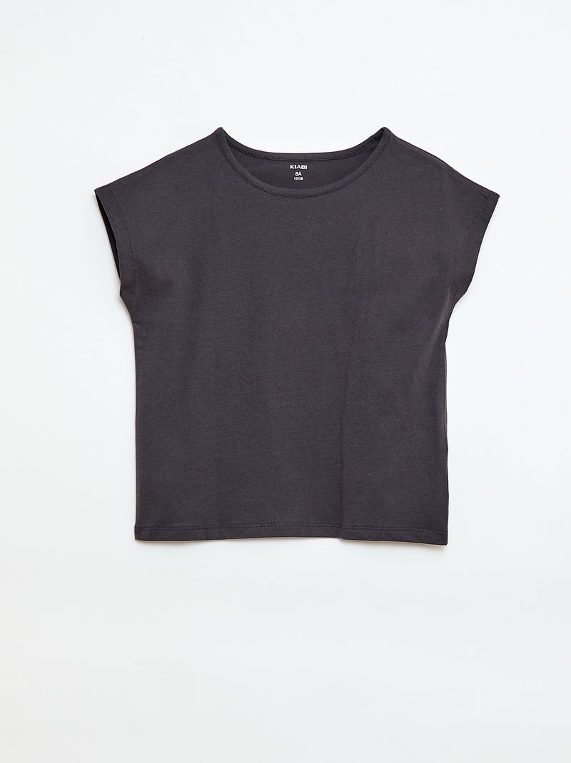 Set van 2 T-shirts met korte mouwen - 2 stuks Wit - Kiabi