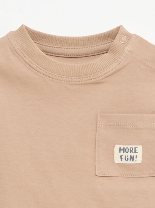 Set van 2 T-shirts met korte mouwen - Kiabi