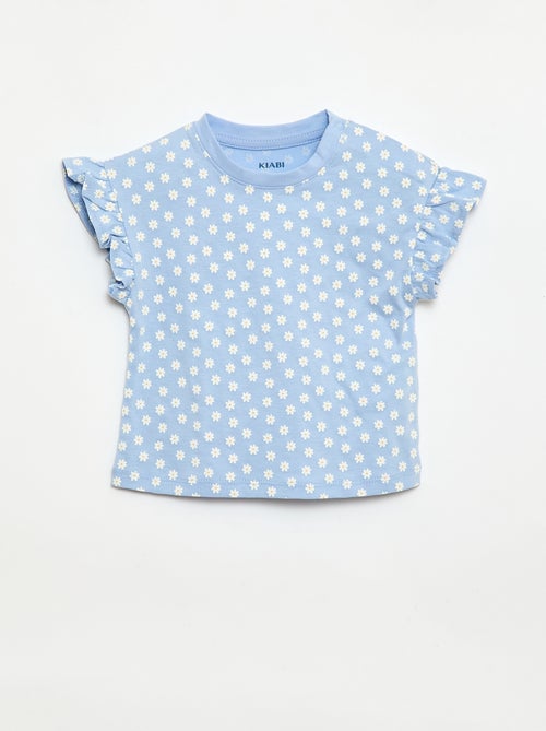 Set van 2 T-shirts met korte mouwen van jerseytricot - Kiabi
