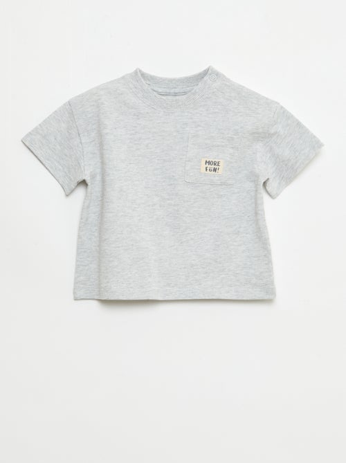 Set van 2 T-shirts met korte mouwen - Kiabi