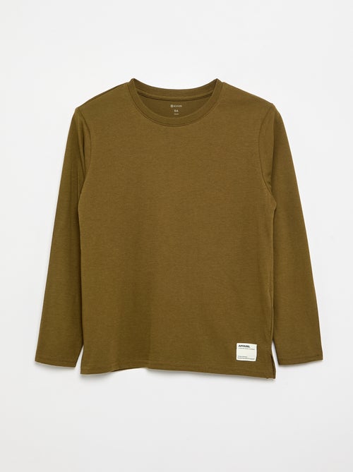 Set van 2 T-shirts met lange mouwen - Kiabi