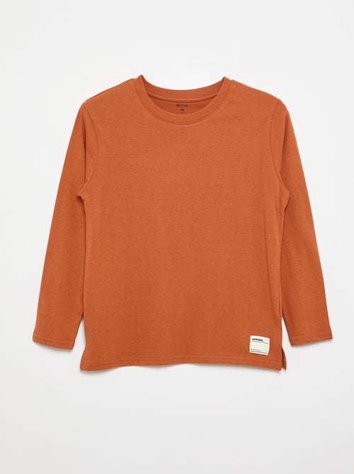 Set van 2 T-shirts met lange mouwen - Kiabi