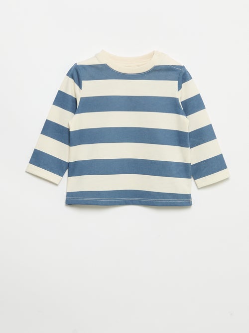 Set van 2 T-shirts met lange mouwen - Kiabi