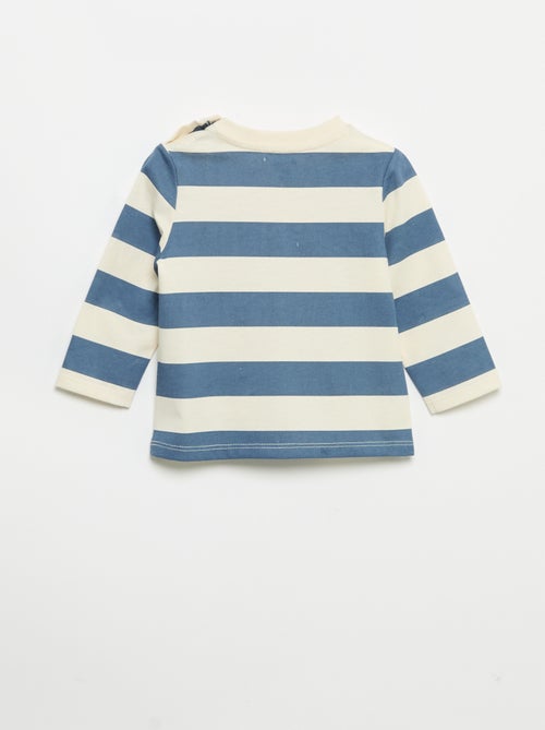 Set van 2 T-shirts met lange mouwen - Kiabi