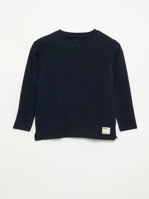 Set van 2 T-shirts met lange mouwen - Kiabi Set van 2 T-shirts met lange mouwen - Kiabi