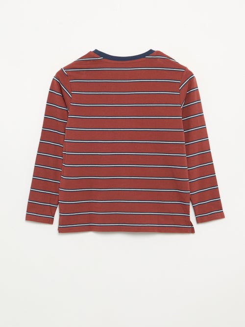 Set van 2 T-shirts met lange mouwen - Kiabi Set van 2 T-shirts met lange mouwen - Kiabi