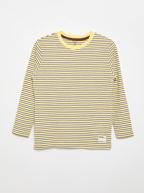 Set van 2 T-shirts met lange mouwen - Kiabi